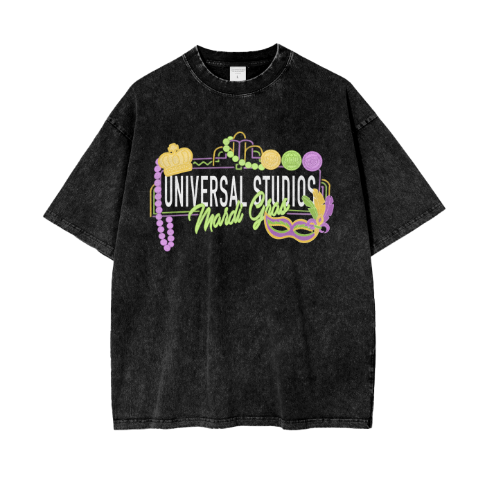 Acid Wash Oversize T-Shirt - 250 GSM