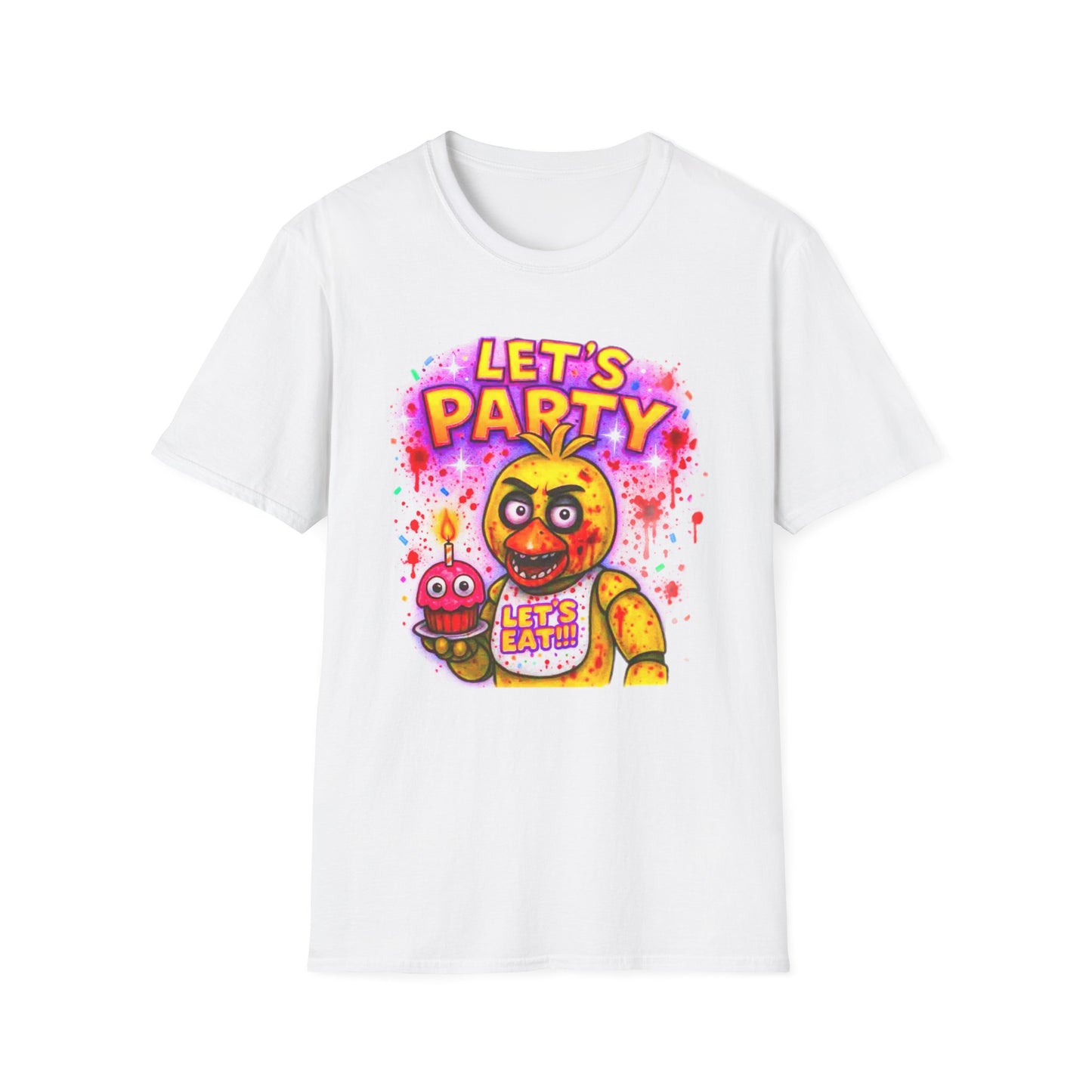 Let's Party Aribrush Tee