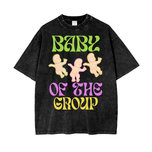 Acid Wash Oversize T-Shirt - 250 GSM