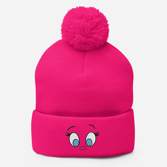 Cindy Pom Pom Beanie